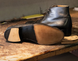 Chaussures confortables en cuir noir pour hommes